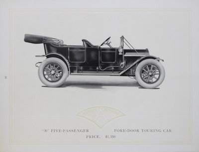 أبوت ديترويت للسيارات ، 1911 بواسطة المدرسة الأمريكية