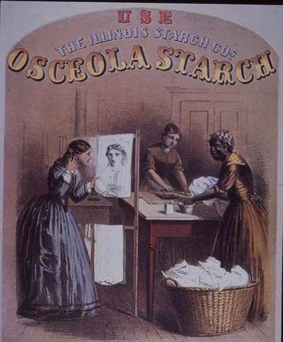 Advert for Osceola Starch بواسطة المدرسة الأمريكية