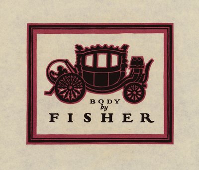 العلامات التجارية والأجهزة الأمريكية: Fisher Body Corporation، Detroit (litho) بواسطة المدرسة الأمريكية