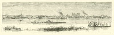 باتون روج ، لويزيانا ، أغسطس 1862 بواسطة المدرسة الأمريكية