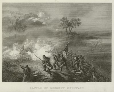 معركة جبل لوكاوت ، 1863 بواسطة American School