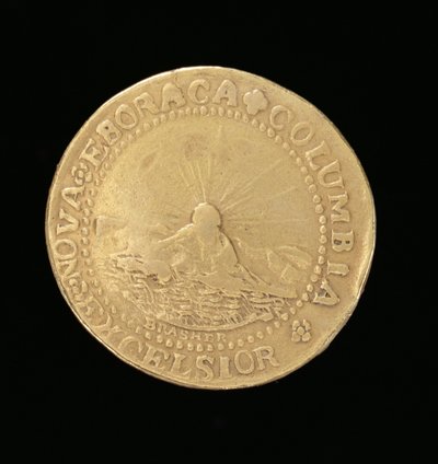براشر دوبلون ، نيويورك ، 1787 (ذهبي) (انظر أيضًا 343637) بواسطة المدرسة الأمريكية