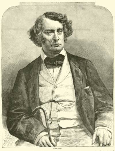 تشارلز سومنر ، مارس 1864 بواسطة المدرسة الأمريكية