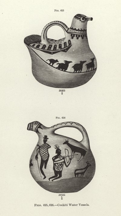 سفن المياه Cochiti بواسطة المدرسة الأمريكية