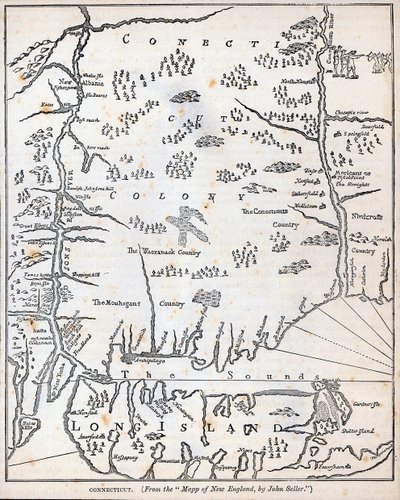 Connecticut (litho) بواسطة المدرسة الأمريكية