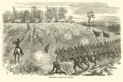 شحن كروكر في جاكسون ، مايو 1863 بواسطة المدرسة الأمريكية