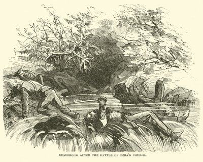 ديدبروك بعد معركة كنيسة إزراز ، أغسطس 1864 بواسطة المدرسة الأمريكية