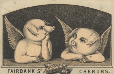 Fairbanks Cherubs ، إعلان عن Fairbank Lard ، c.1880 بواسطة المدرسة الأمريكية