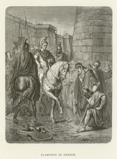في اليونان flaminius بواسطة المدرسة الأمريكية