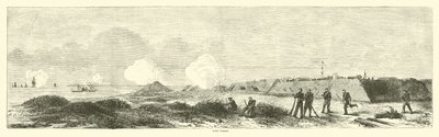 فورت فيشر ، ديسمبر 1864 بواسطة المدرسة الأمريكية