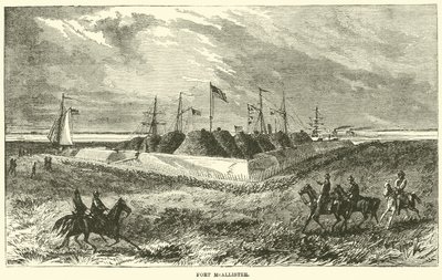 فورت مكاليستر ، نوفمبر 1864 بواسطة المدرسة الأمريكية