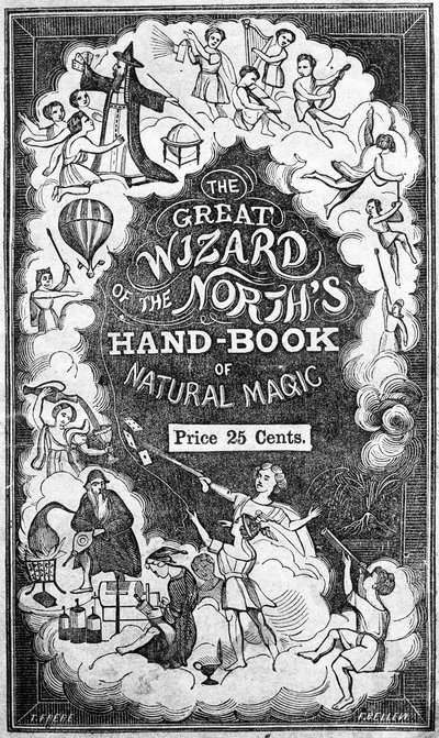 الغلاف الأمامي للمعالج العظيم لكتيب Norths of Natural Magic بقلم جون هـ. أندرسون بواسطة المدرسة الأمريكية