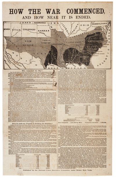 كيف بدأت الحرب ، وكيف اقتربت نهايتها ، 1864 بواسطة المدرسة الأمريكية