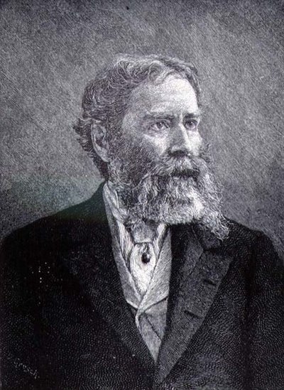 جيمس راسل لويل (1819-1891) (نقش) بواسطة المدرسة الأمريكية