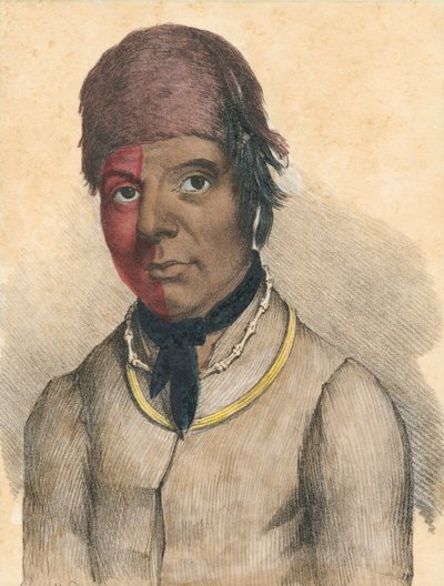 John Skenandoa ، المعروف أيضًا باسم Shenandoah. لَوحَة. بواسطة المدرسة الأمريكية