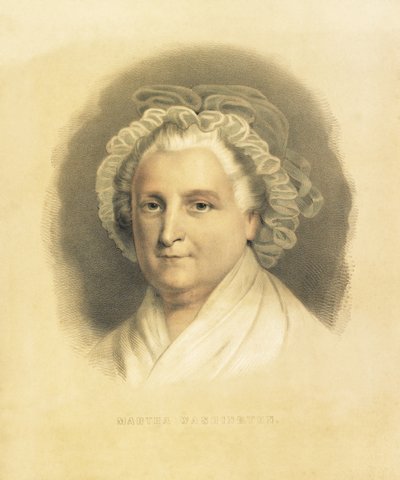 مارثا واشنطن ، حانة. 1857 بواسطة المدرسة الأمريكية