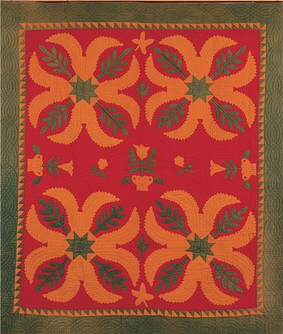 غطاء Mennonite ، ج .1880 بواسطة المدرسة الأمريكية