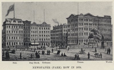 صحيفة (بارك) صف عام 1870 (ليثو) بواسطة المدرسة الأمريكية
