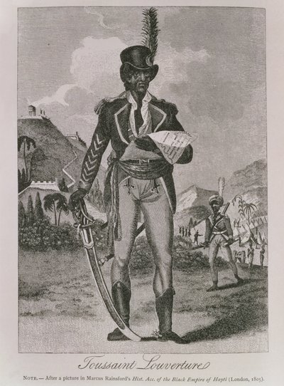 صورة لفرانسوا دومينيك توسان لوفرتير (1743-1803) (نقش) بواسطة المدرسة الأمريكية