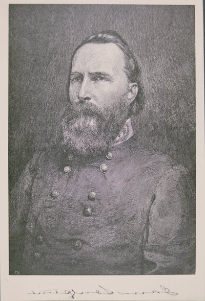 Portrait of General James Longstreet (1821-1904) (litho) بواسطة المدرسة الأمريكية