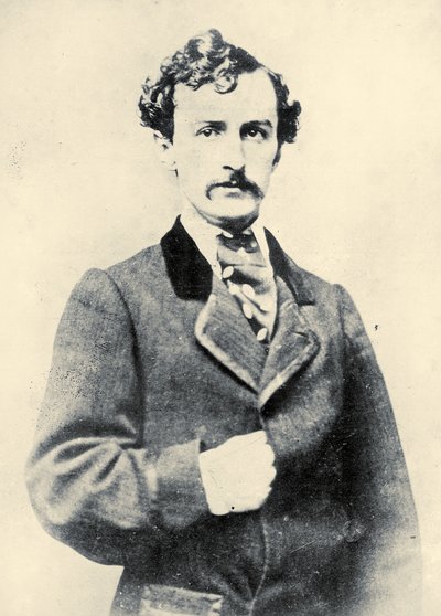 صورة لجون ويلكس بوث ، عام 1860 بواسطة المدرسة الأمريكية