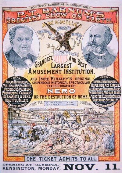 Poster advertising 