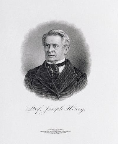 الأستاذ جوزيف هنري (1797-1878) من واجهة إلى نصب تذكاري لجوزيف هنري ، واشنطن ، 1880 بواسطة المدرسة الأمريكية