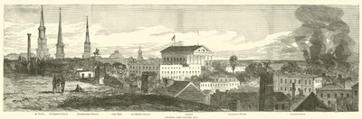 ريتشموند ، من Gambles Hill ، أبريل 1865 بواسطة المدرسة الأمريكية