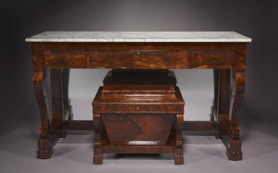 Sideboard and Cellarette ، شركة Duncan Phyfe and Son بواسطة المدرسة الأمريكية