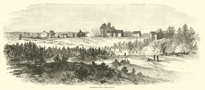 محكمة سبوتسيلفانيا ، مايو 1864 بواسطة المدرسة الأمريكية