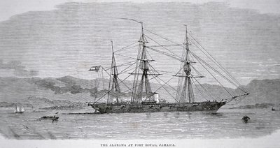 The Alabama at Port Royal, Jamaica بواسطة المدرسة الأمريكية