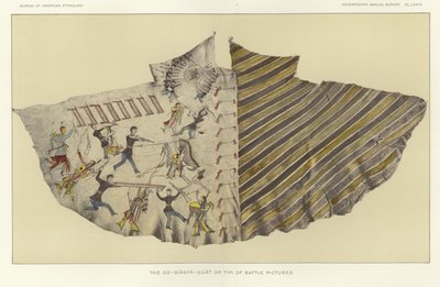 صور Do-Giagya-Guat أو Tipi of Battle بواسطة المدرسة الأمريكية