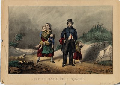 ثمار العقم ، حانة. بواسطة Currier & Ives ، 1870 بواسطة المدرسة الأمريكية