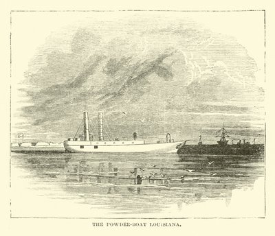 القارب المسحوق لويزيانا ، ديسمبر 1864 بواسطة المدرسة الأمريكية