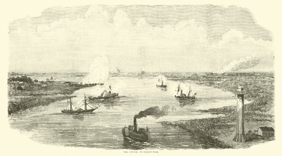 الهجوم على Sabine Pass ، نوفمبر 1863 بواسطة المدرسة الأمريكية