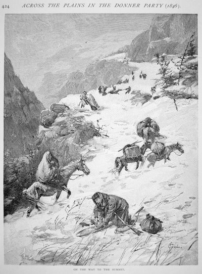 The ill fated Donner Party بواسطة المدرسة الأمريكية