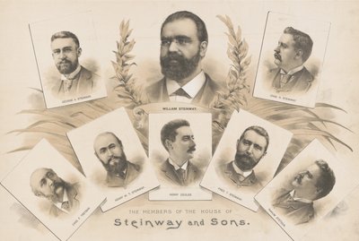 أعضاء House of Steinway and Sons بواسطة المدرسة الأمريكية