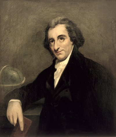 توماس باين (1737-1809) بواسطة المدرسة الأمريكية