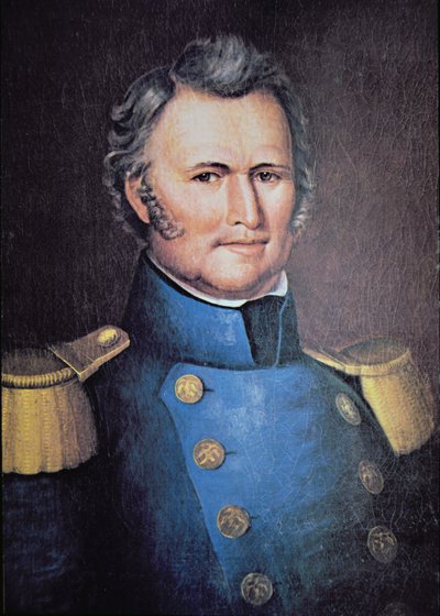 Zachary Taylor (colour litho) بواسطة المدرسة الأمريكية