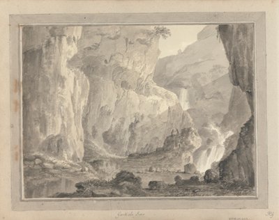 مناظر في إنجلترا واسكتلندا وويلز: Gordale Scar بواسطة عاموس جرين