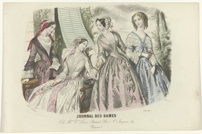 Journal des Dames، June 1850، No. 1608: Ch. Mme Louis Janet (...) بواسطة أنيس كولين تودوز