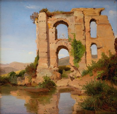 أنقاض قناة Aqueduct Aniene Nuovo بالقرب من Tivoli بواسطة أندرس كريستيان لوند