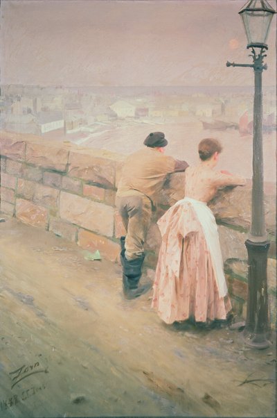 صياد ، سانت آيفز ، 1888 بواسطة المختلف هو ليونارد زورن