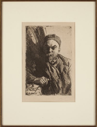 صورة للشاعر بول فيرلين 1844-1896 ، 1895 بواسطة المختلف هو ليونارد زورن