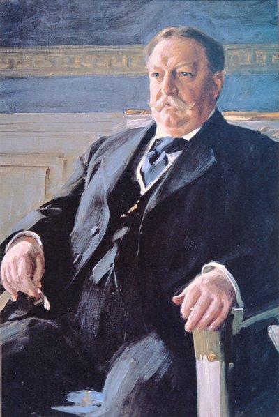 William H. Taft (1857-1930) (colour litho) بواسطة المختلف هو ليونارد زورن