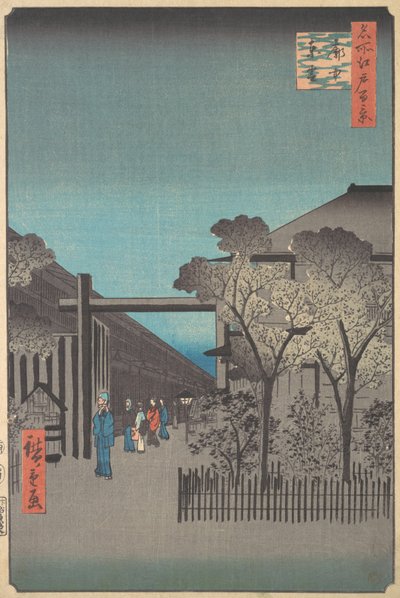 Kakuchu Shinonome ، الشهر الرابع ، عام الأفعى 1857. ، الشهر الرابع ، عام الأفعى 1857. بواسطة أندو هيروشيغه