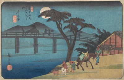 محطة Nagakubo ، كاليفورنيا. 1836. ، كاليفورنيا. 1836. بواسطة أندو هيروشيغه