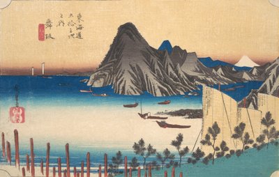 منظر إيماكي بوينت من مايزاكا ، كاليفورنيا. 1834. ، كاليفورنيا. 1834. بواسطة أندو هيروشيغه