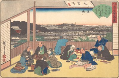 يوشيما ماتسو كين-يا ، حوالي عام 1840 ، حوالي عام 1840. بواسطة أندو هيروشيغه