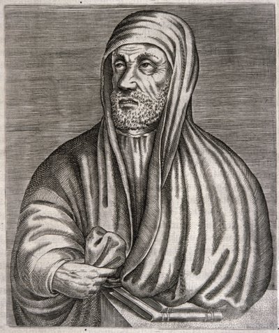 Portrait of Abu Ali al-Husain ibn Abdallah ibn Sina called Avicenna (engraving) بواسطة أندريه (بعد) ثيفت